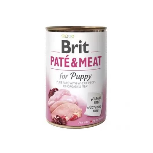 Brit Puppy Pate and Meat