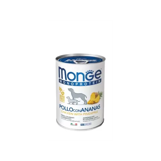 Monge Perro Mono Protein Pollo con Piña 400gr