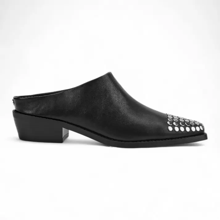Zapato Mujer Via Uno WestWinter Wolf Negro