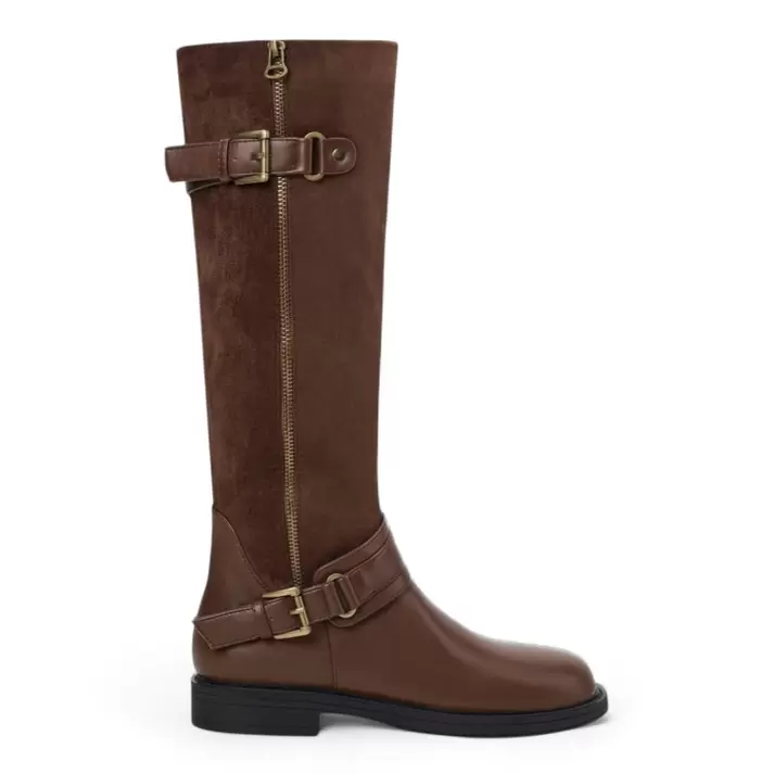 Bota Mujer Via Uno WestWinter Summit Marron