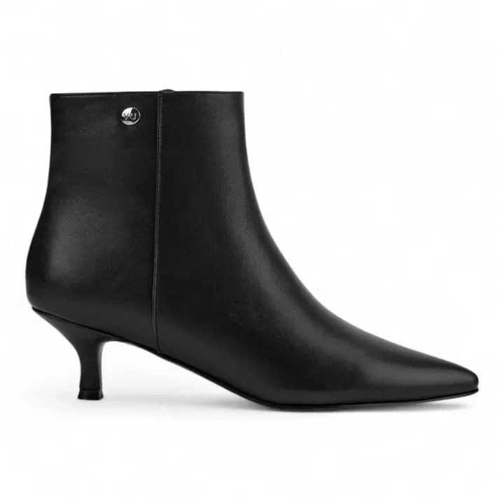 Botin Mujer Via Uno WestWinter Shadow Negro
