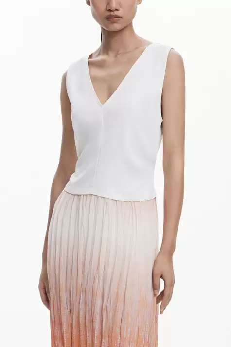 Vestido largo degradado