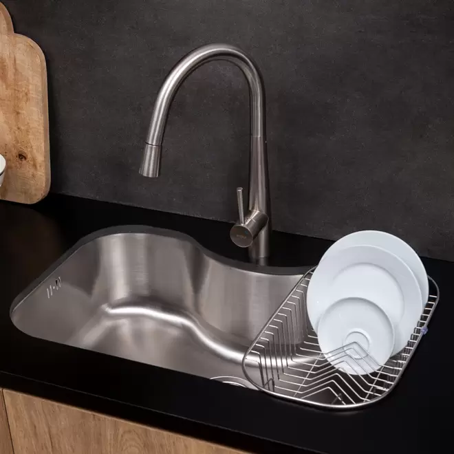 Lavaplatos Bajo Cubierta Acero Inox Acqua 1C