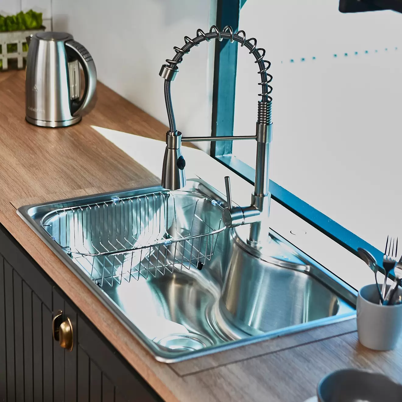 Lavaplatos Sobre Cubierta Acero Inox Acqua 1C