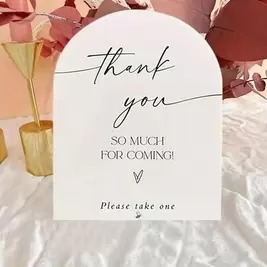 -8%Últimos 2 díasLetrero de acrílico "Sírvase tomar uno", perfecto para bodas, Navidad, Acción de Gracias y otras ocasiones - Decoración de mesa para bodas