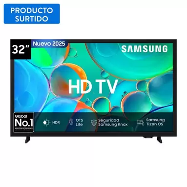Televisor 32" LED HD H5000F Smart TV 2025 Samsung