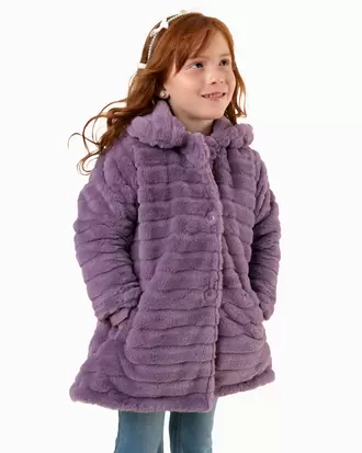 Abrigo Niña Acanalado