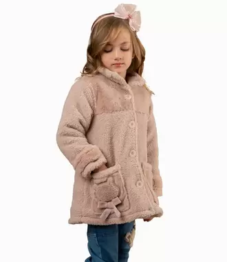 Abrigo Niña De Sherpa