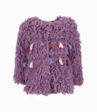 Chaqueta Bebé Con Pompones