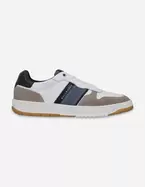 Zapatillas Hombre Urbanas Cuero Y Textil Weesp-0-03 Blanco Bullboxer