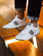 Zapatillas Hombre Urbanas Cuero Lochem-0-05 Blanco Bullboxer