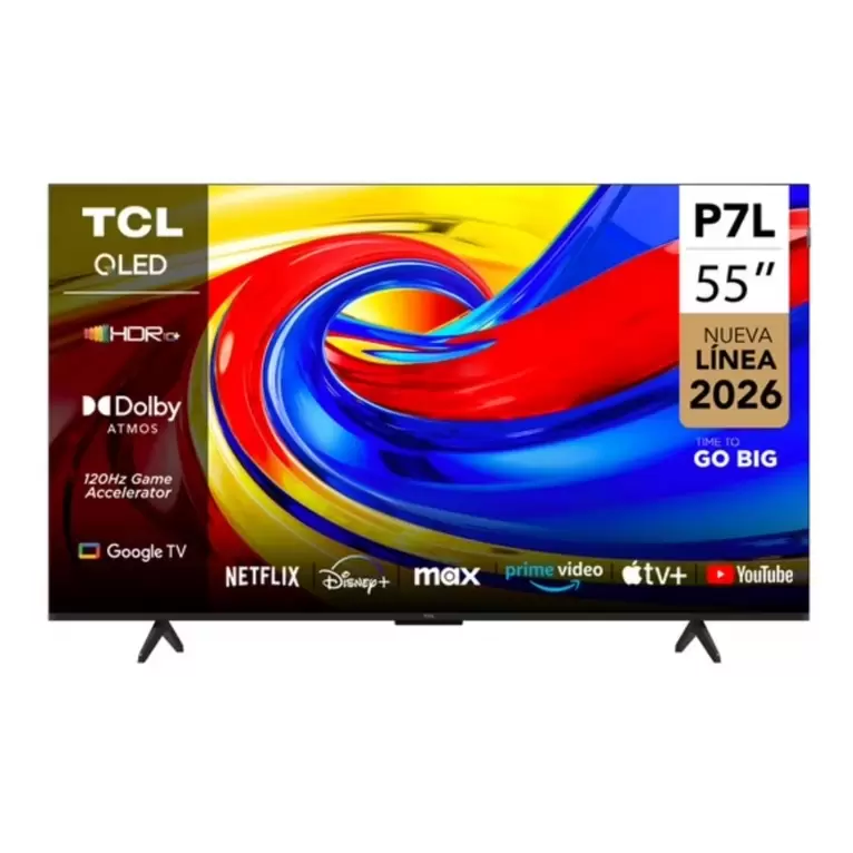 Smart TV QLED 55'' TCL 4K UHD P7L