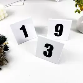 -7%OUTANA Letrero vertical de acrílico minimalista, adecuado para el hogar, bodas, fiestas de cumpleaños, cafés, bares, disponible en 3 estilos