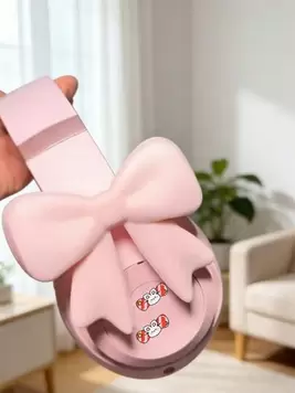 -2%Accesorios de auriculares de silicona con lazo bonito - Decoración exquisita, encanto de estuche, joyería de auriculares adorable para niñas, adolescentes y mujeres | Correa para teléfono Kawaii Aesthetic, regalo para el Día de San Valentín, cumpleaños