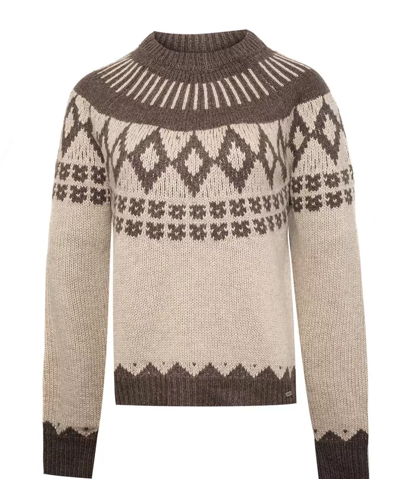 Sweater Alpaca Mujer Foggia Beige