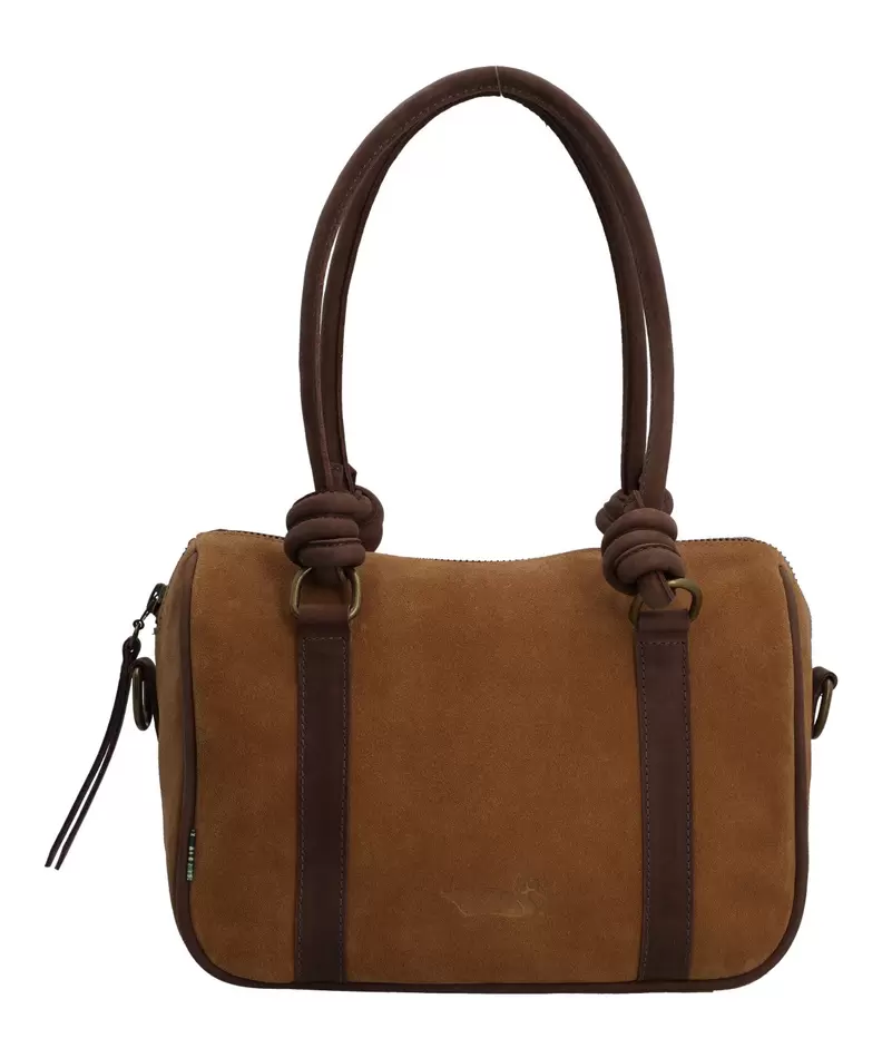 Cartera Cuero Mujer Jane Bag Café