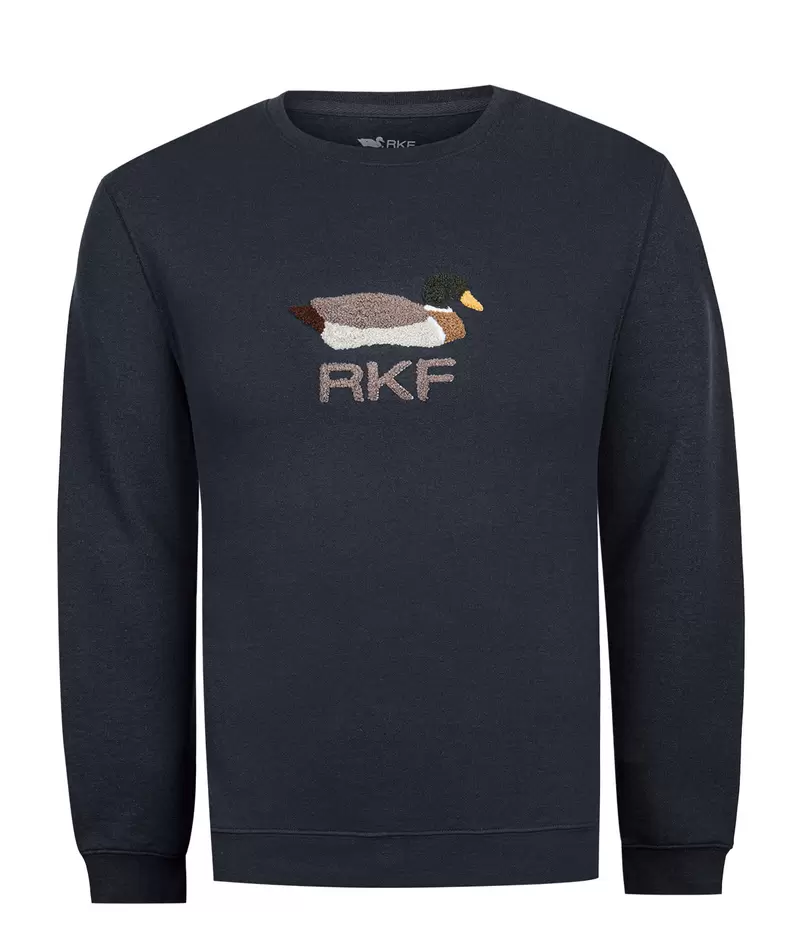 Polerón Algodón Hombre Timber Azul