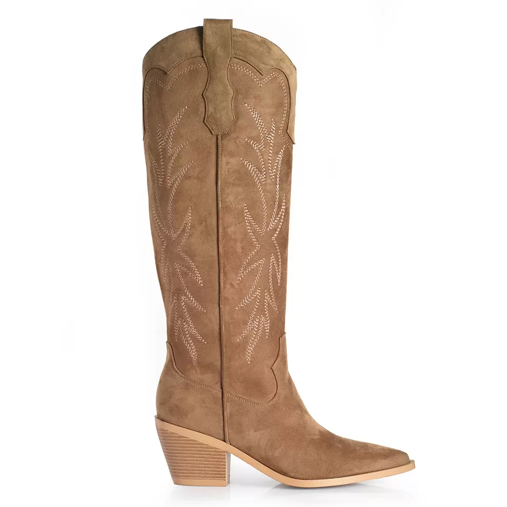 Bota Mujer Via Uno WestWinter Aspen Taupe