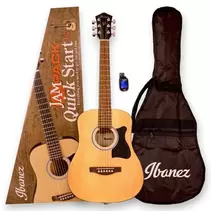 Pack Guitarra Acústica 3/4 Ibane...