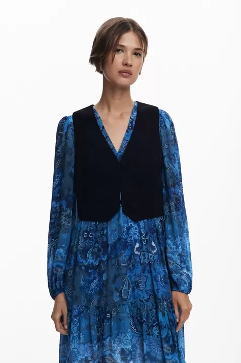 Vestido chaleco 2 en 1