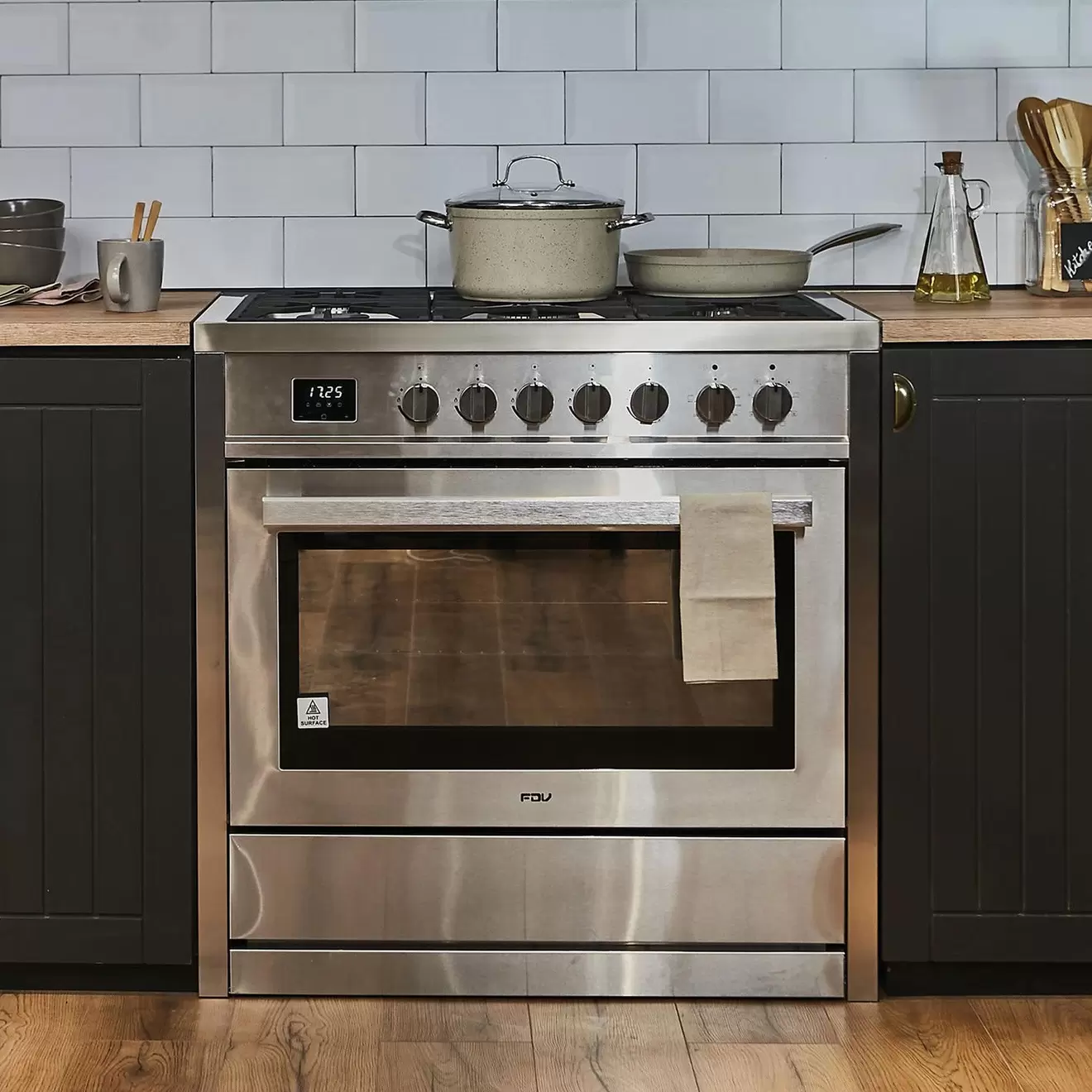 Cocina a Gas FS Unique 90 5 Quemadores Gas Natural