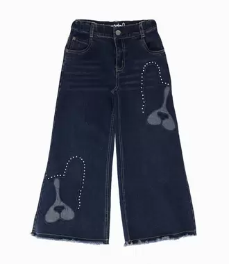 Jeans niña wide leg