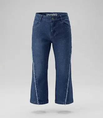 Jeans niña acampanados