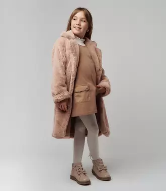 Abrigo niña de polar