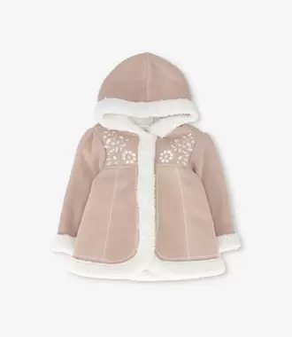 Chaqueta bebé con flores