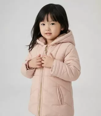 Parka bebé engomada