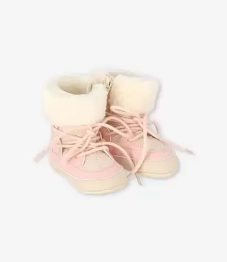 Bota recién nacida con sherpa