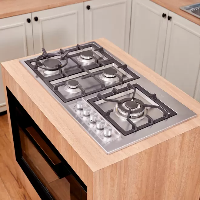 Encimera a Gas Deluxe Elite 5 Quemadores 90 cm