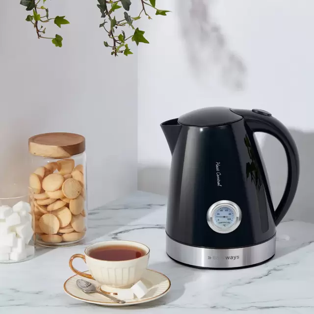 Hervidor Heat Control Negro 1,7 Lt EasyWays