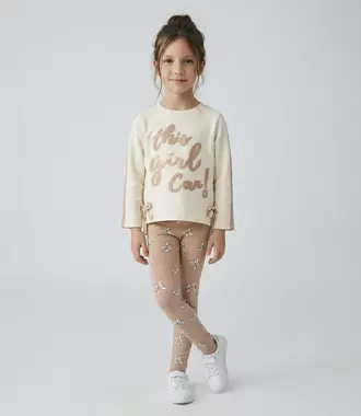 Conjunto niña con estampado