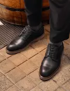 Zapatos Casual Formal Hombre Cuero Crieff-0-31 Azul Bullboxer