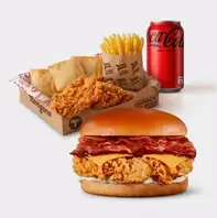 Box Sandwich Crack Bacon