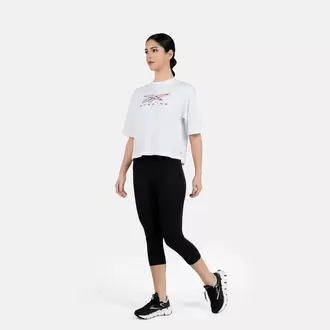 Polera Classics | Gs Running Blurred Logo Tee | Mujer