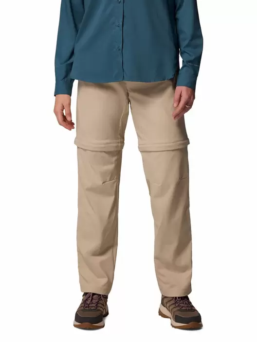 Pantalón Mujer Leslie Convertible Beige Columbia