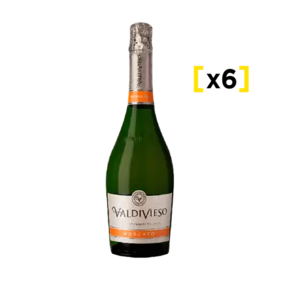 Espumante Valdivieso Moscato Botella 750cc x6