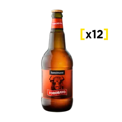 Cerveza Kunstmann Torobayo botella 500 CC x12