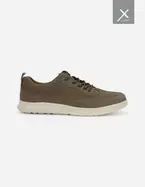 Zapatilla Urbana Hombre Cuero  X-Light Wallcourt Taupé Planta liviana