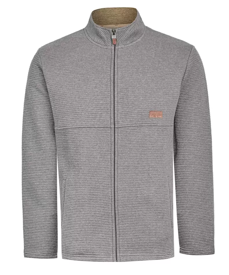 Polerón Algodón Orgánico Hombre Bolzano Gris