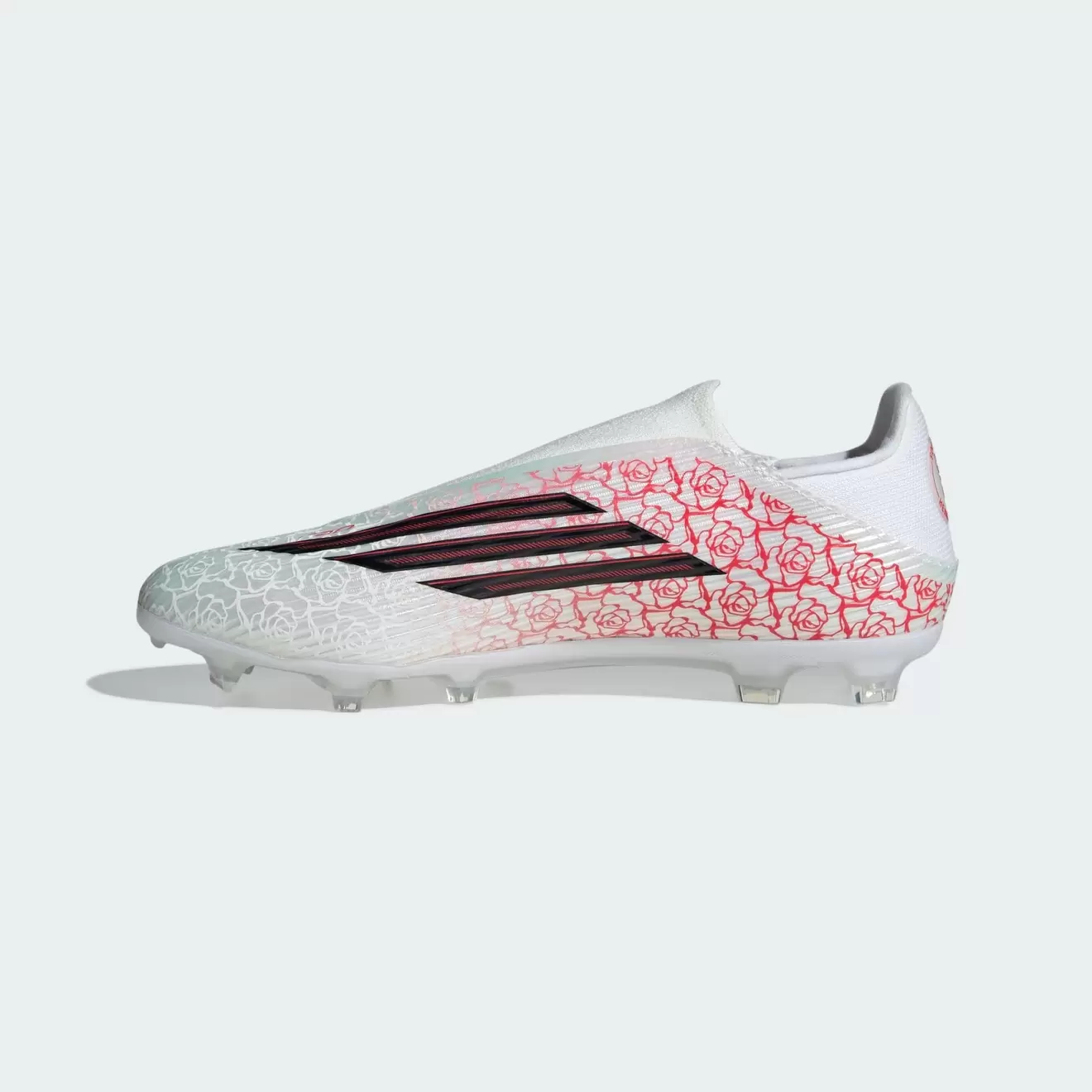 zapato de futbol adidas f50 league lamine yamal ll fg blanco adulto