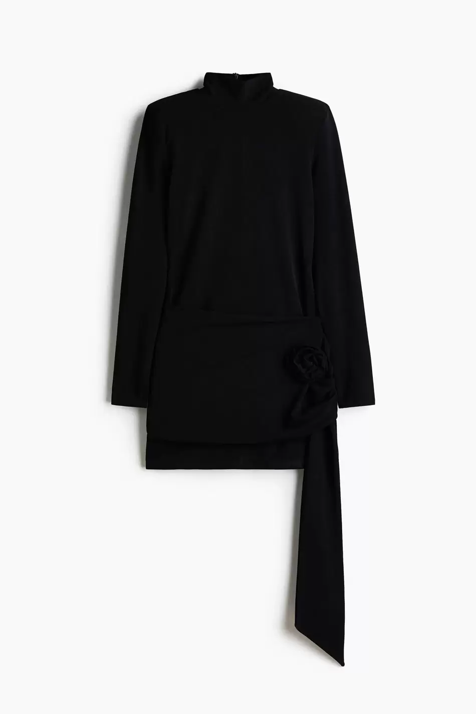 Vestido con hombreras