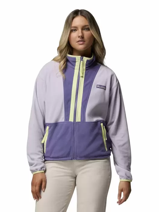Polar Mujer Backbowl II Full Zip Morado Columbia