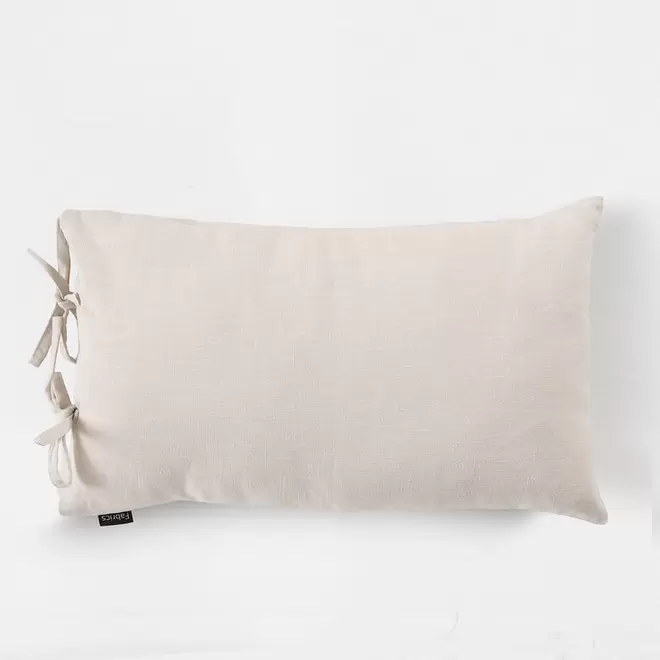 Cojín Lino Amarras Emma Beige