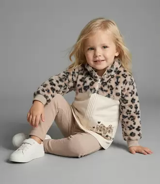 Conjunto bebé animal print