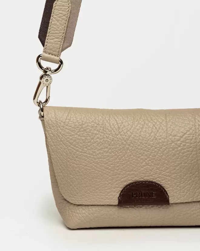 Mini bag Nina en cuero graneado