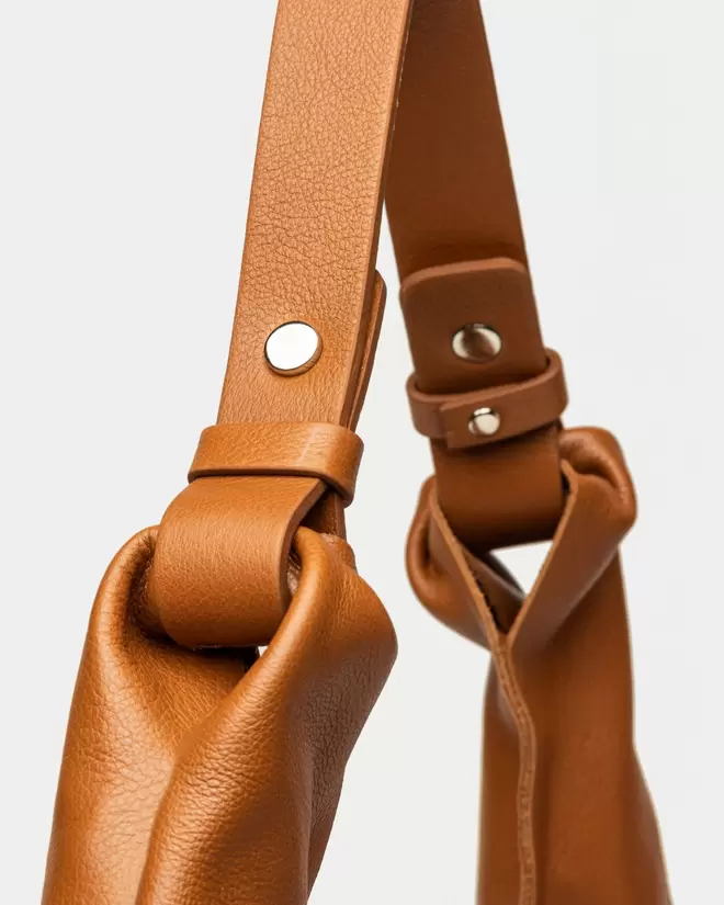 Bolso The Shopping en cuero graneado