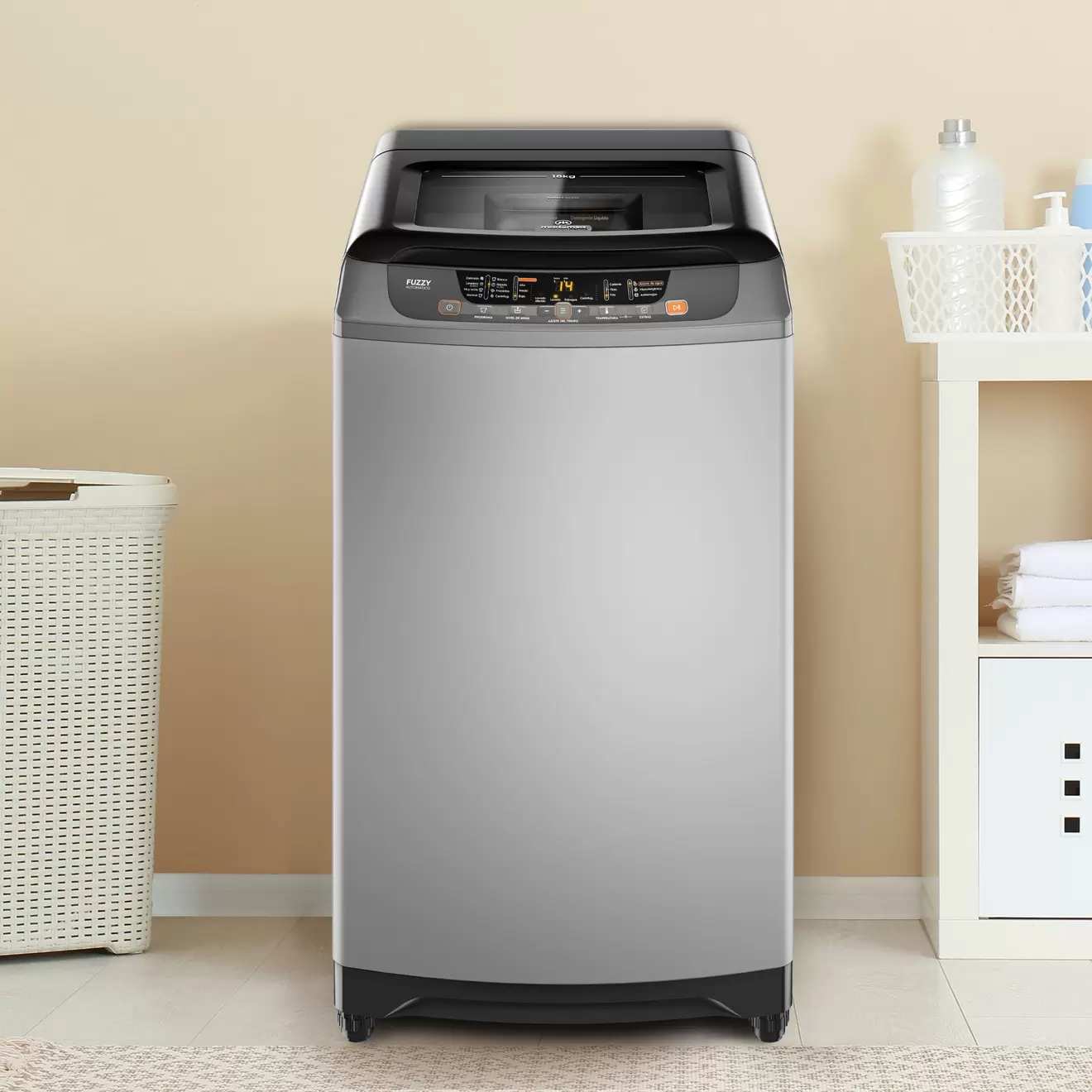 Lavadora Automática 18 Kg Carga Superior Dispensador Disolución Máxima 18 SZG
